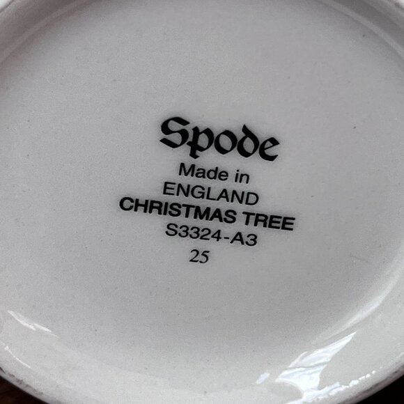 Spode Christmas Tree Star Handle Mug England Vintage 2003 Hard-to-Find S3324-A3 - Picture 11 of 11